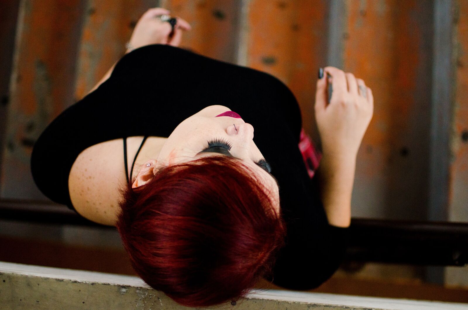 Nikon D7000 sample photo. Woman, size large, fat photography