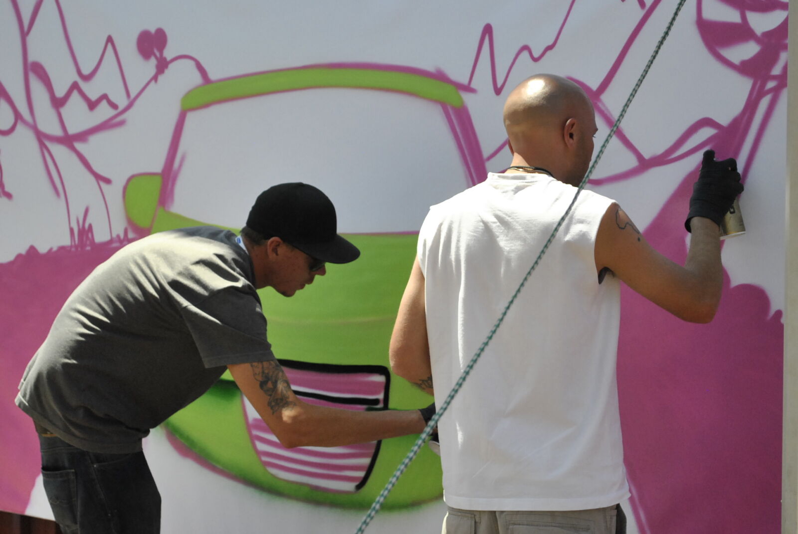 Nikon D3000 sample photo. Artists, graffiti, graffitti, street photography