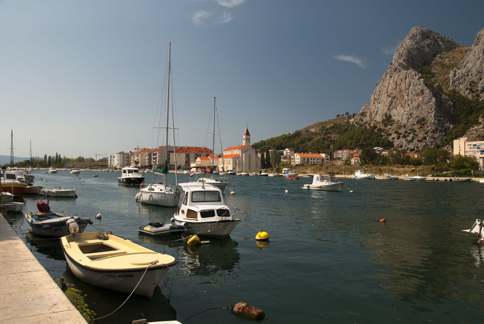 Nikon D80 sample photo. Omish, croatia, sea photography