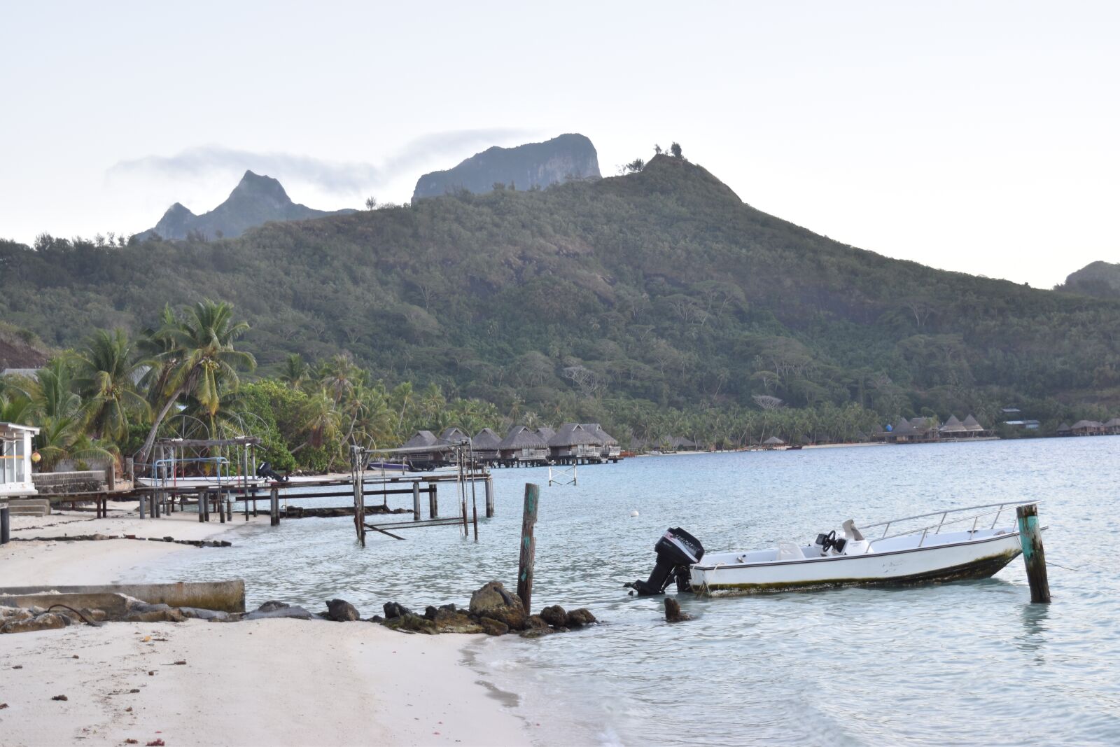 Nikon D5500 sample photo. Bora, beach, polynesia photography