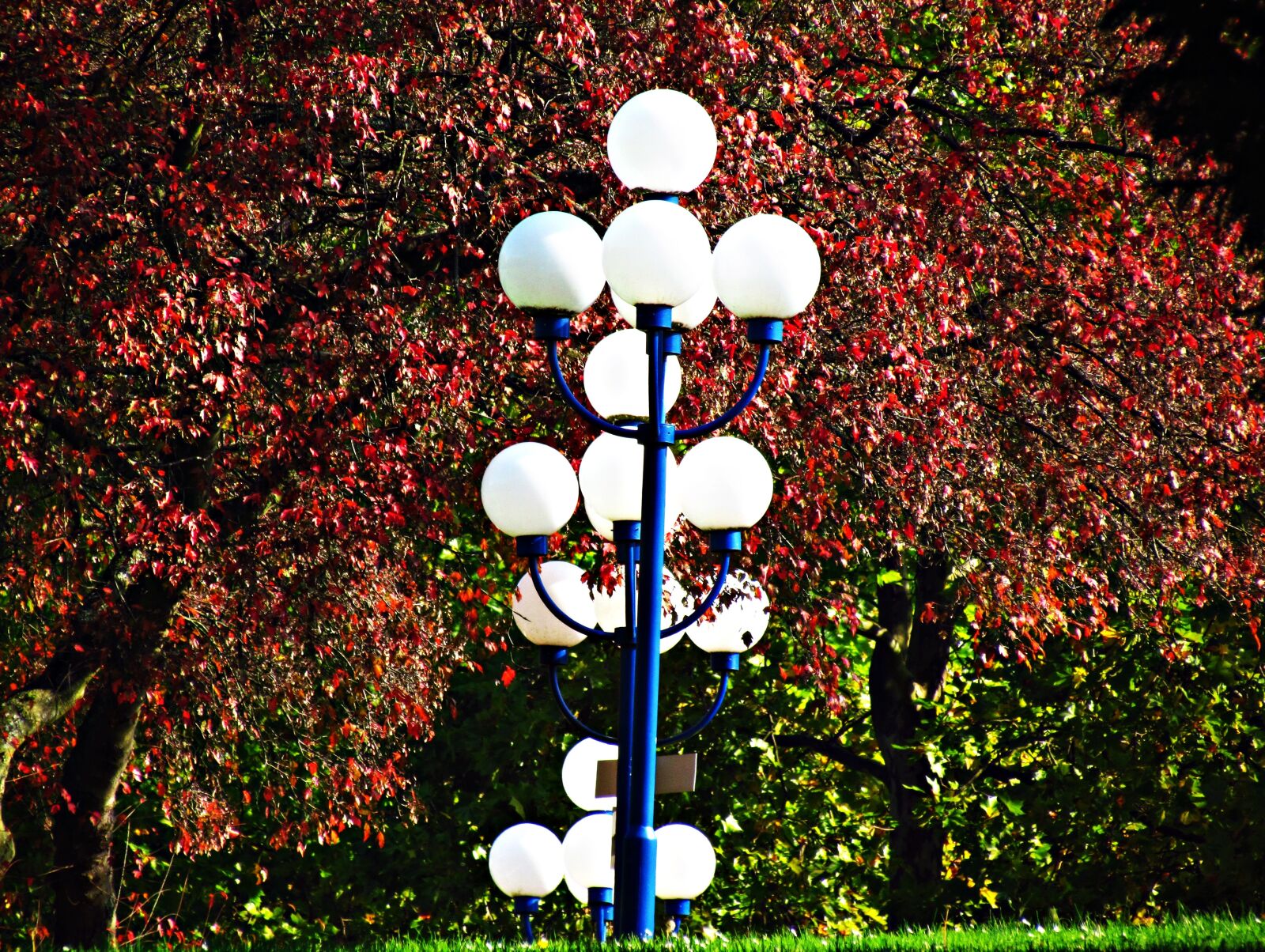 Canon PowerShot SX30 IS sample photo. Lanterns, lantern, autumn photography