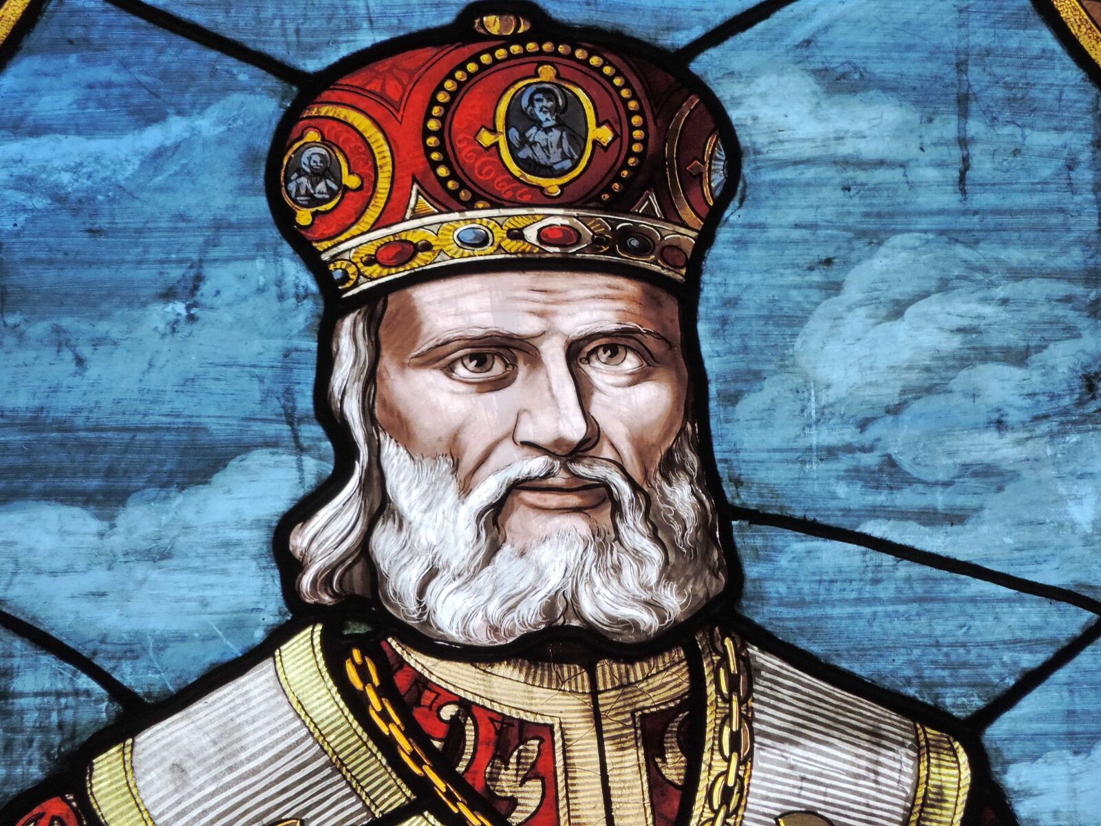 Nikon Coolpix P520 sample photo. Byzantine, king, orthodox, portrait photography