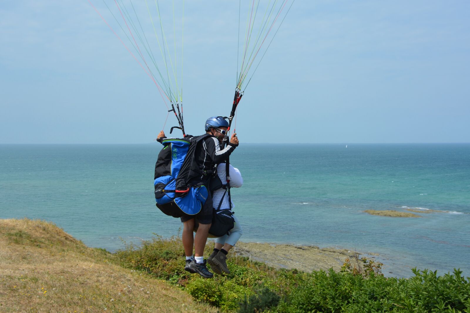Nikon D5200 sample photo. Paragliding, paragliding bis place photography