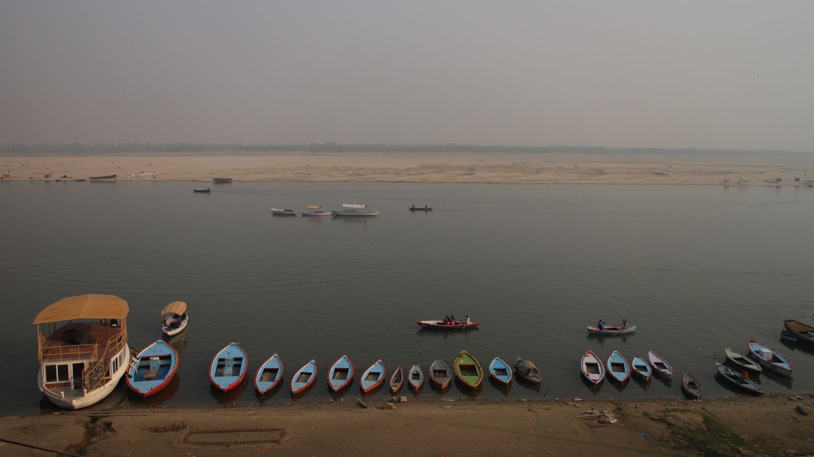 Canon EOS M + Canon EF-M 18-55mm F3.5-5.6 IS STM sample photo. Ganges, ganga, holy river photography