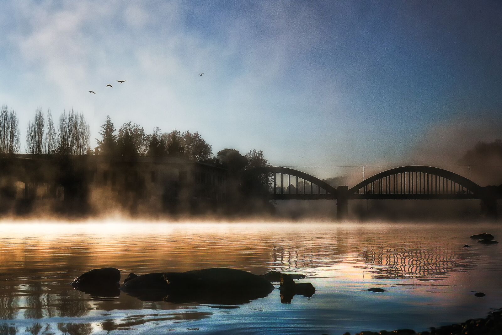 Canon EOS 7D Mark II sample photo. Bridge, lombardy, river photography