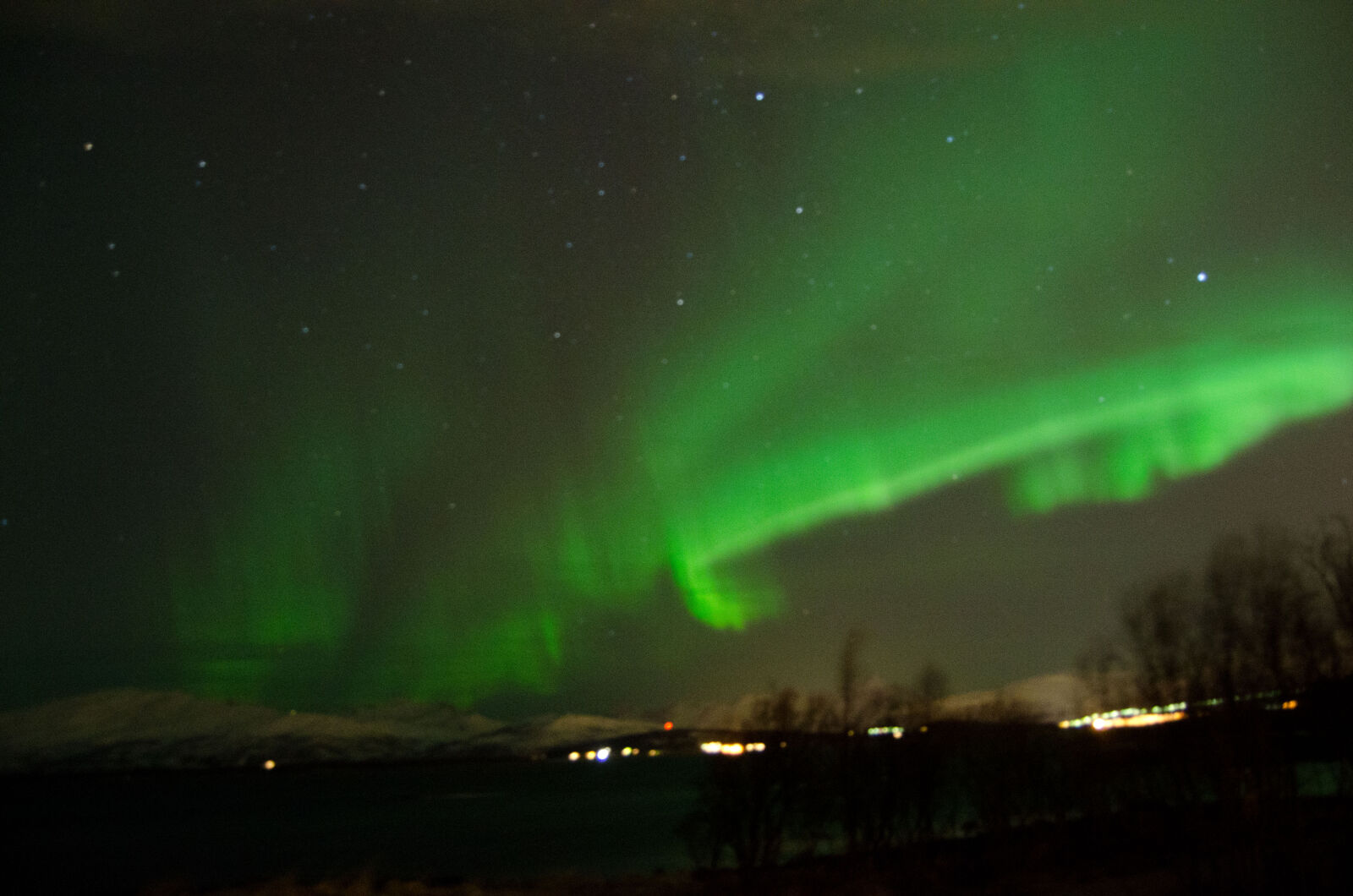 Nikon D7000 sample photo. Norway, northern, lights photography