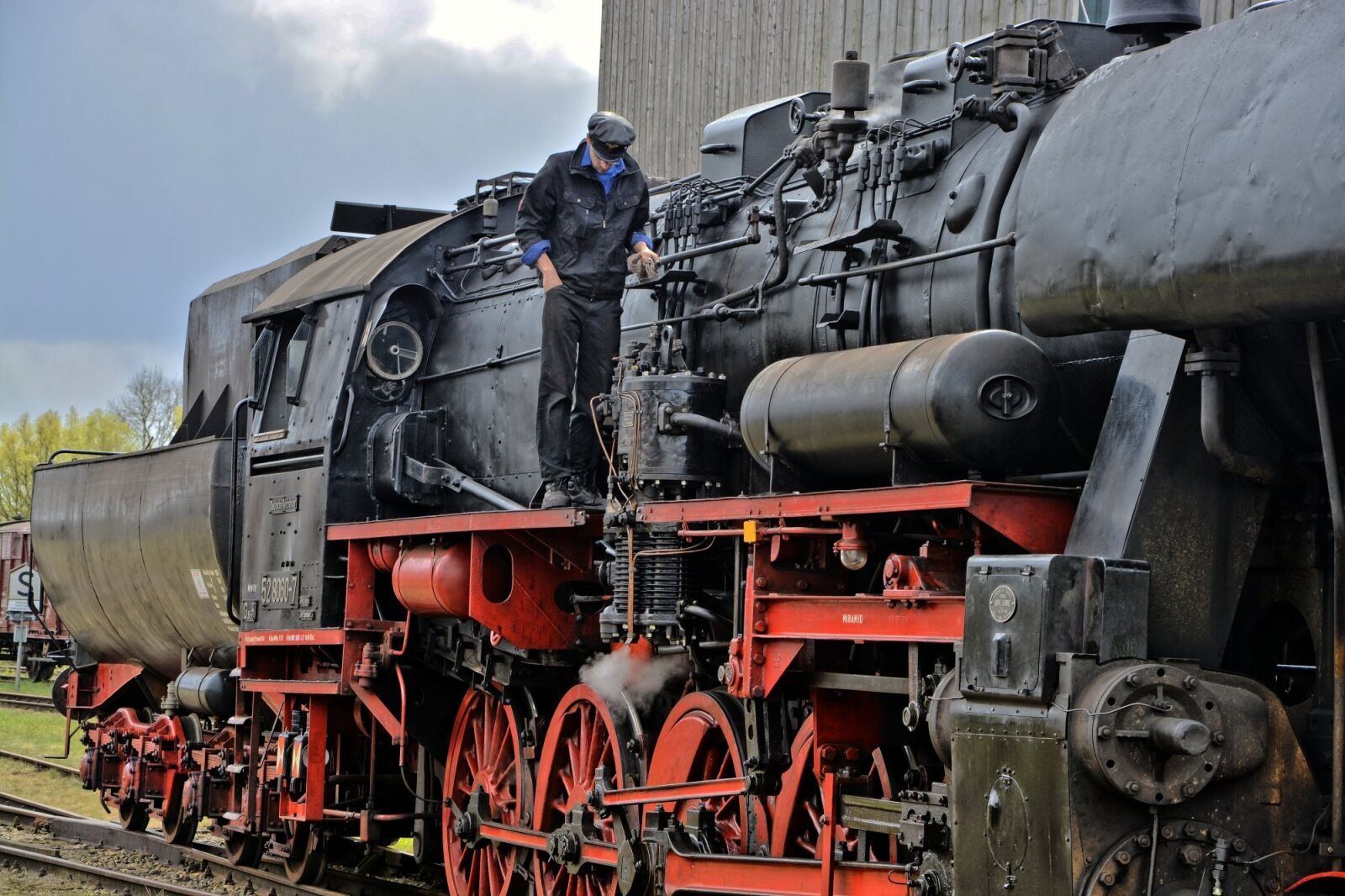 Nikon D5200 sample photo. Locomotive, steam locomotive, train photography