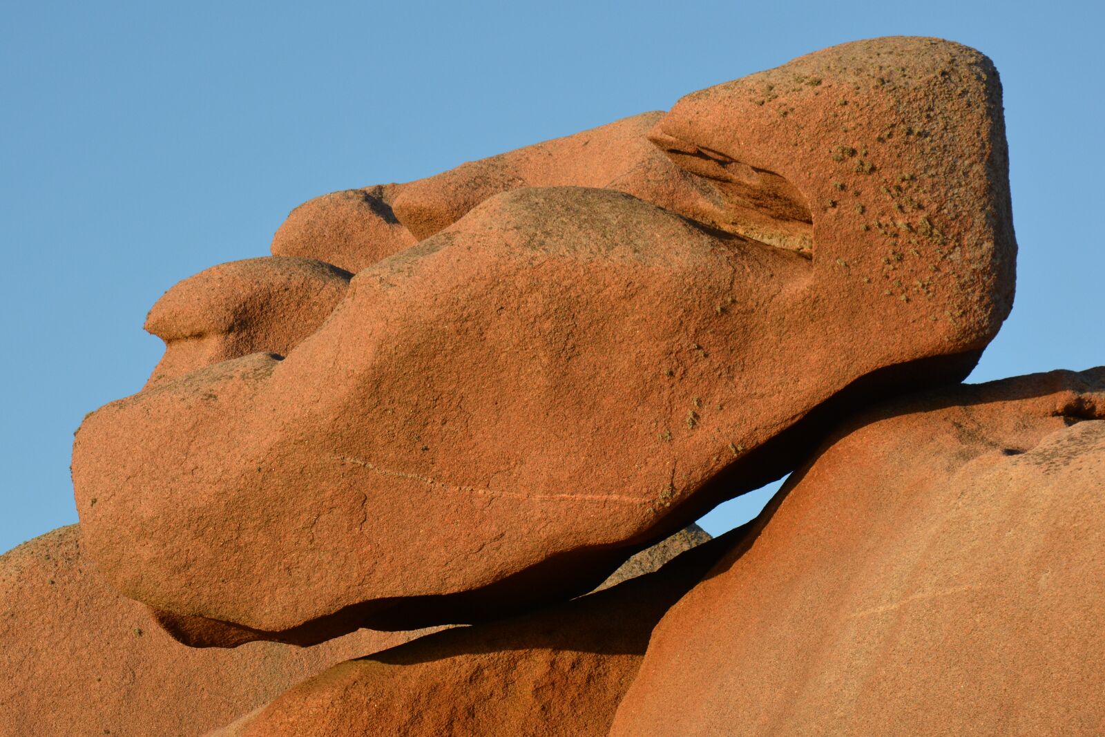 Nikon D7100 sample photo. Brittany, coast, red granite photography