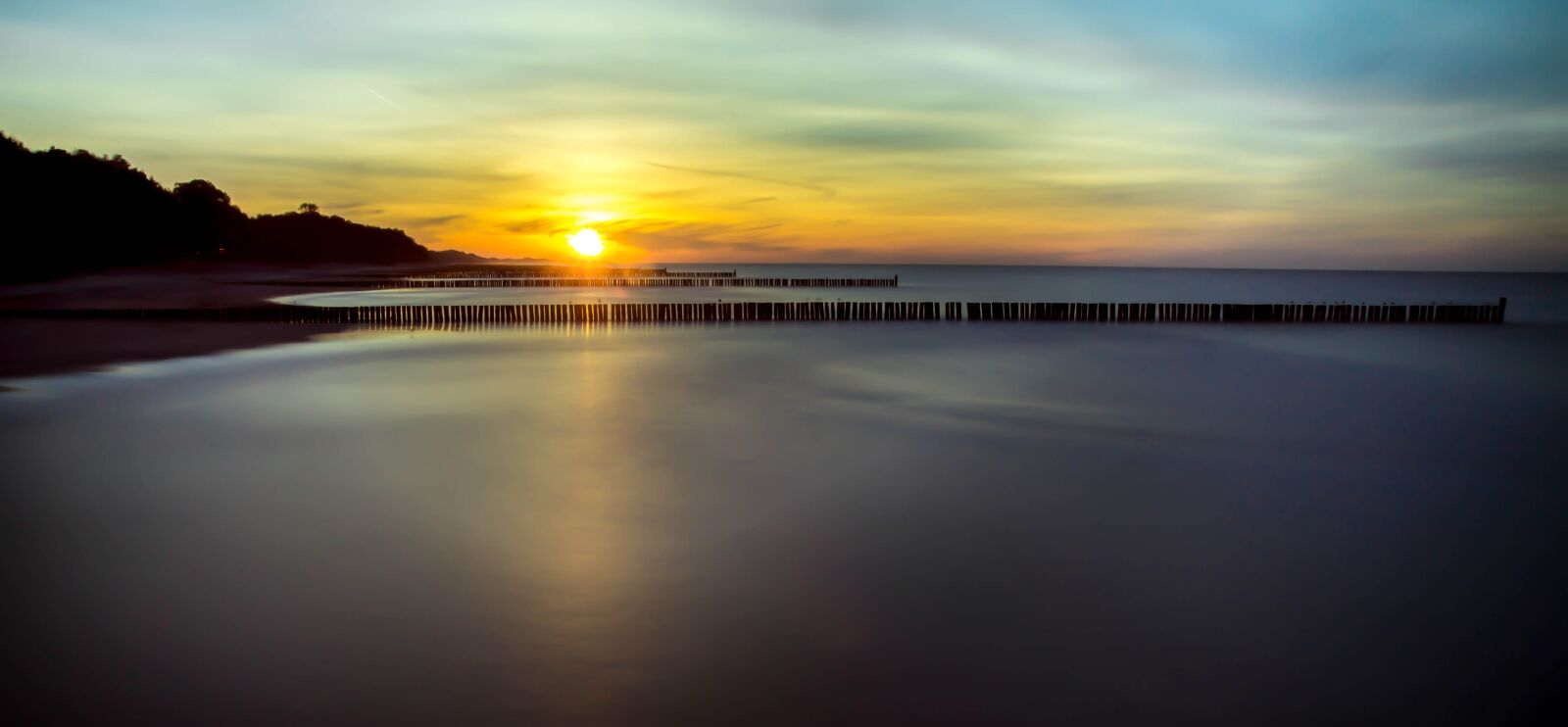 Sony SLT-A58 sample photo. The baltic sea, sunset photography