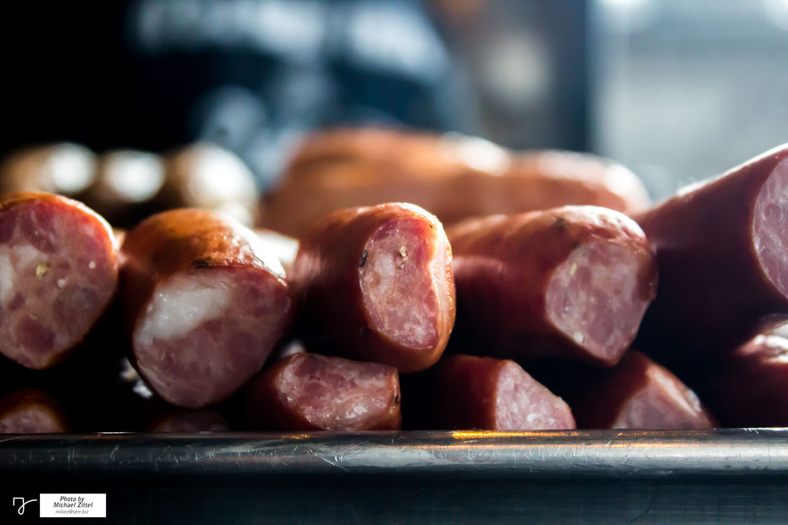 Canon EOS 600D (Rebel EOS T3i / EOS Kiss X5) sample photo. Close, up, of, sausages photography