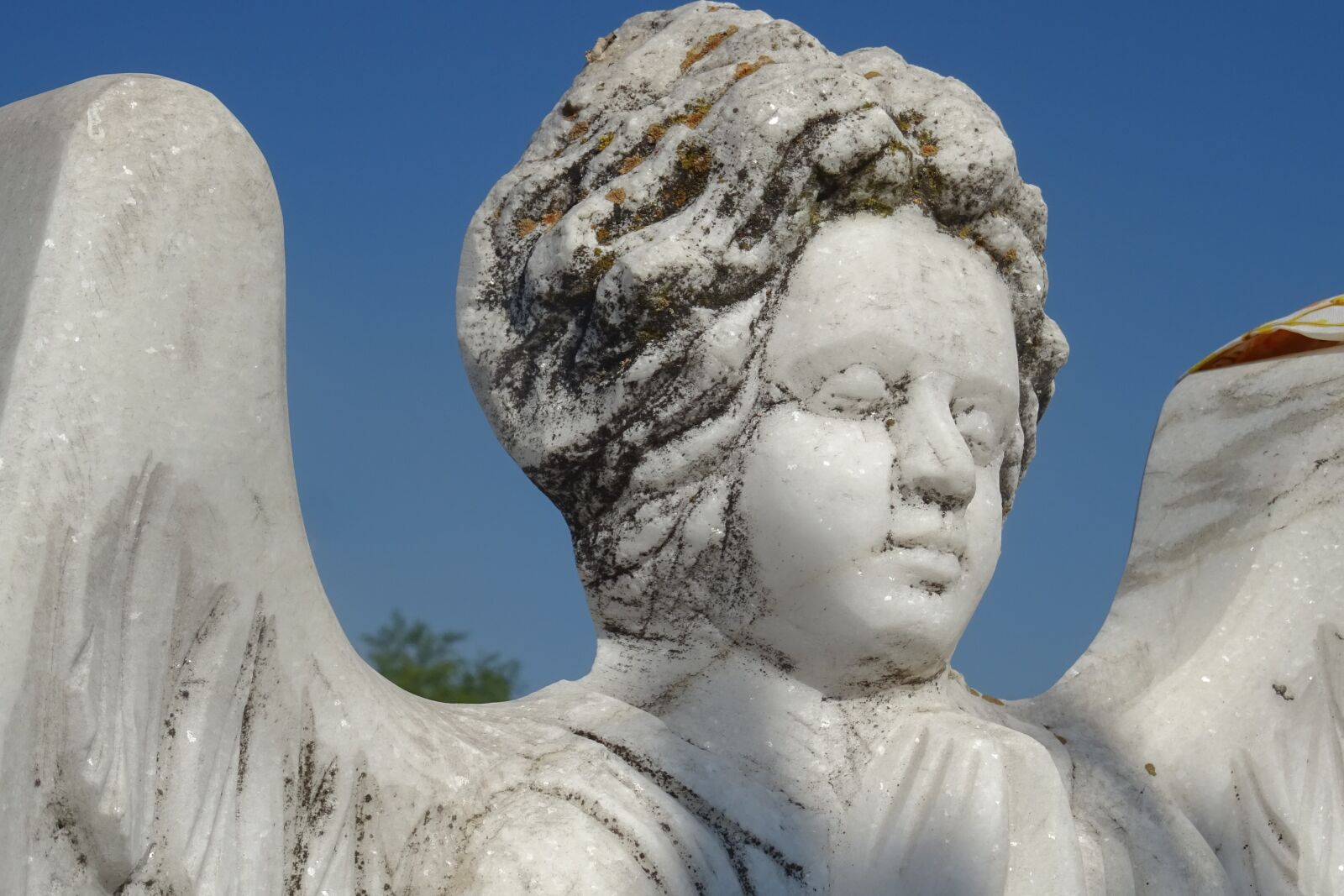 Sony DSC-HX60 sample photo. Statue, blu, sky photography