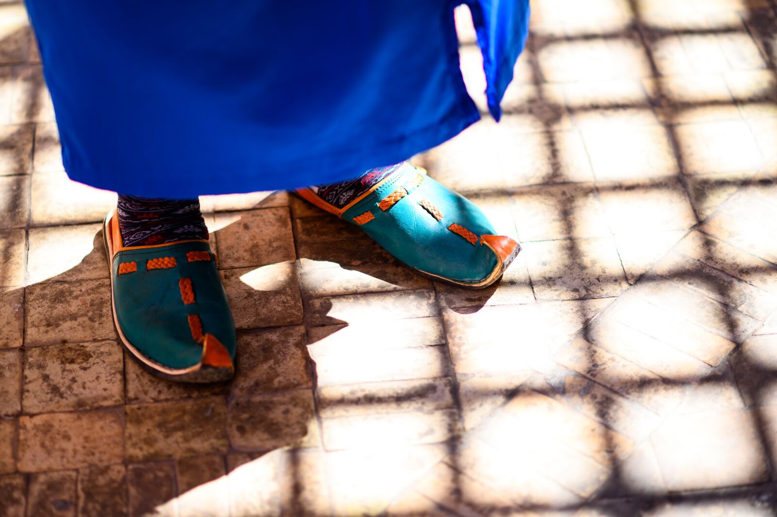 Nikon Z6 sample photo. Shoes, beak shoes, marrakech photography