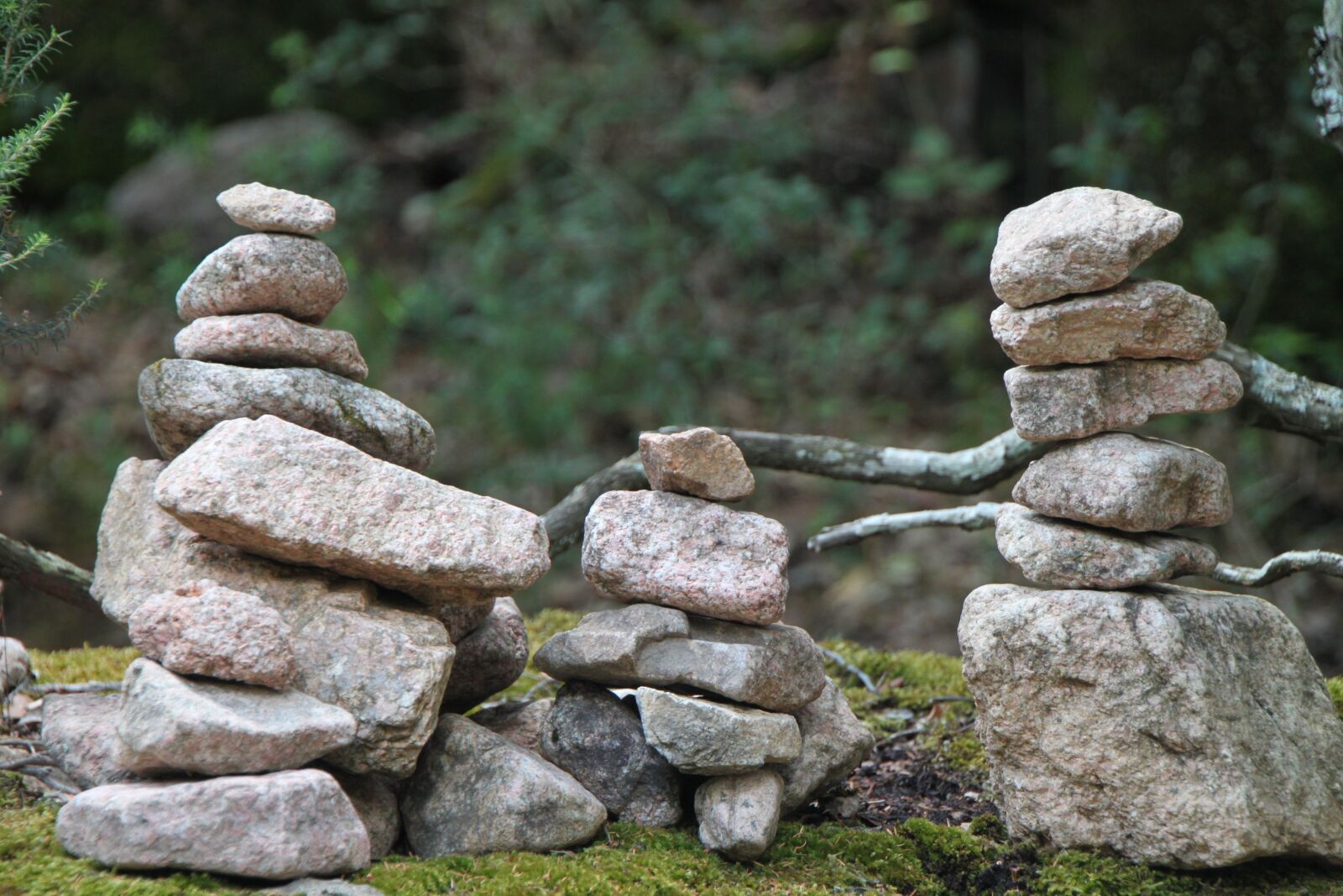 Canon EOS 500D (EOS Rebel T1i / EOS Kiss X3) sample photo. Corsica, stones, nature photography