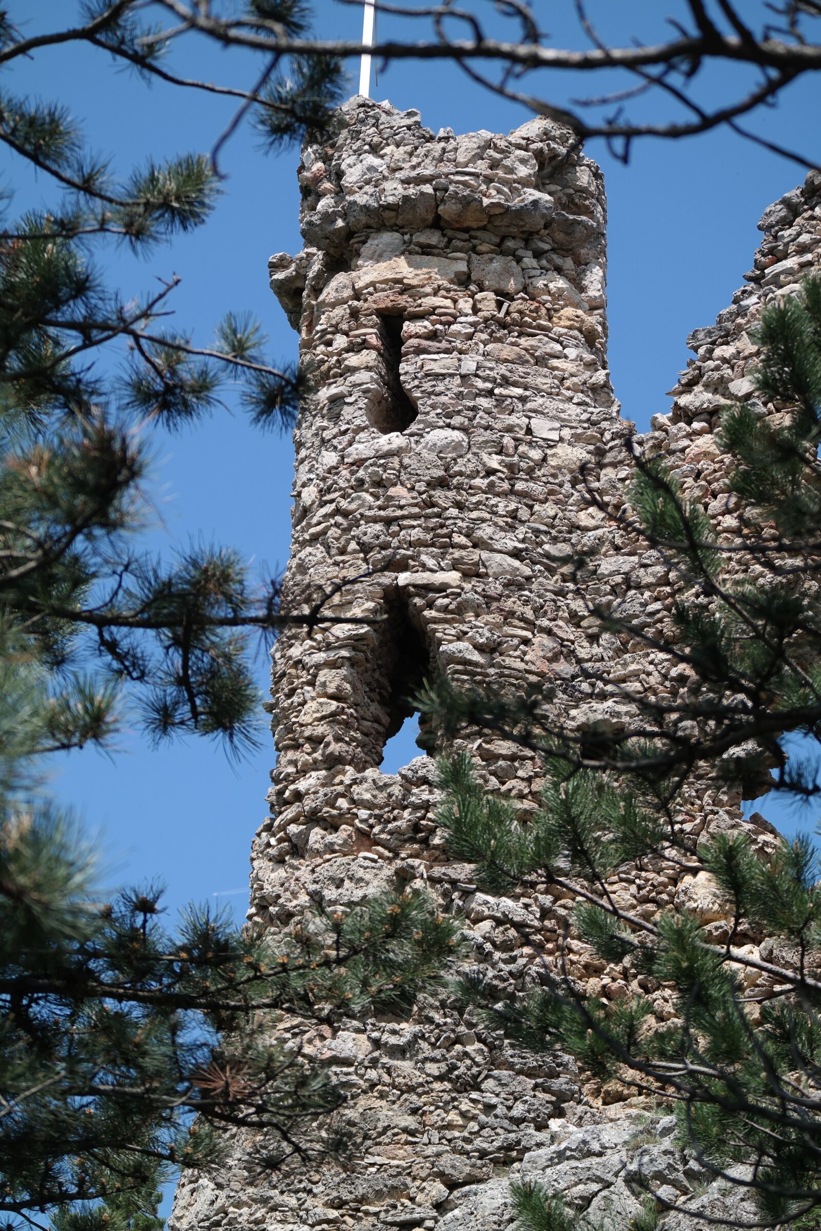 NX 50-200mm F4-5.6 sample photo. Ruin, tower, castle photography