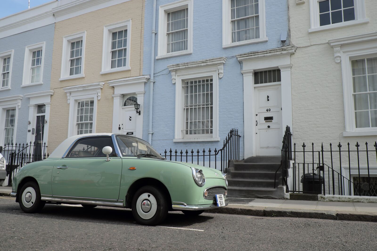 Fujifilm X-T1 sample photo. Elegant, car, notting hill photography
