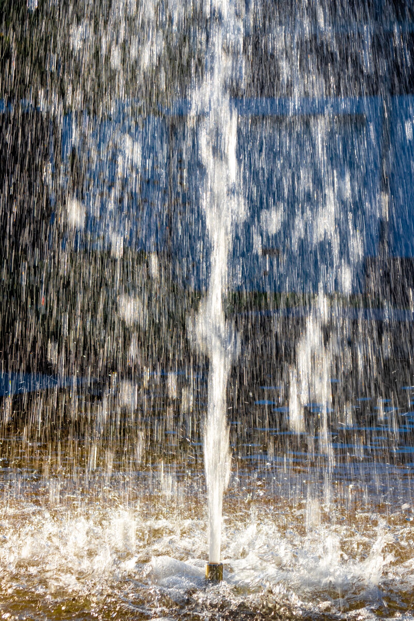 Canon EOS 80D sample photo. Fountain, fontaine, water photography
