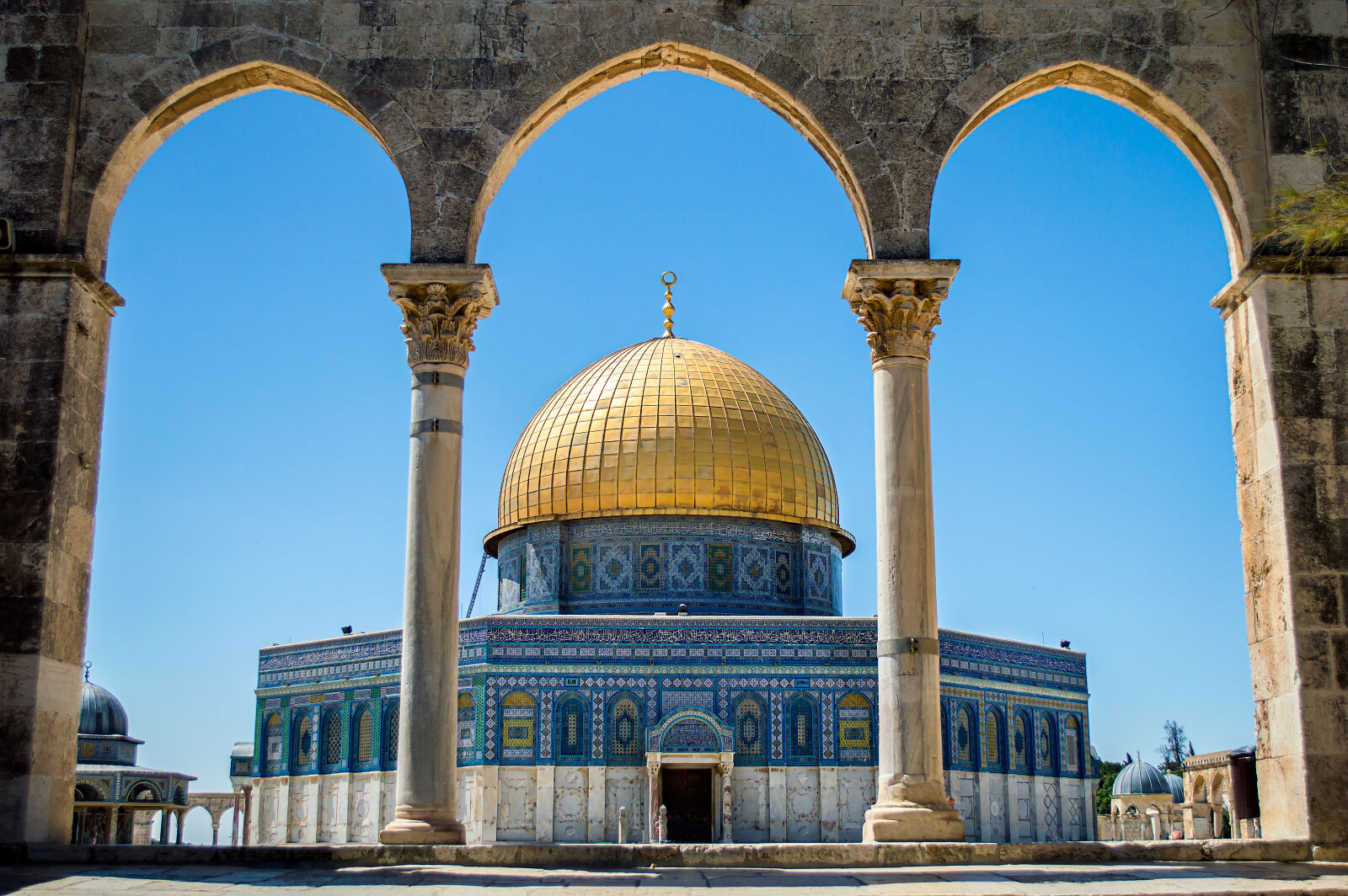 Nikon D3200 sample photo. Aqsa, dome, of, the photography