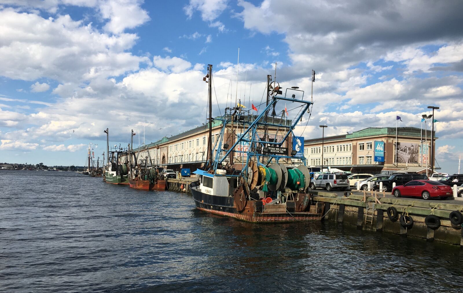 Apple iPhone 6s Plus sample photo. Boston, harbor, water photography