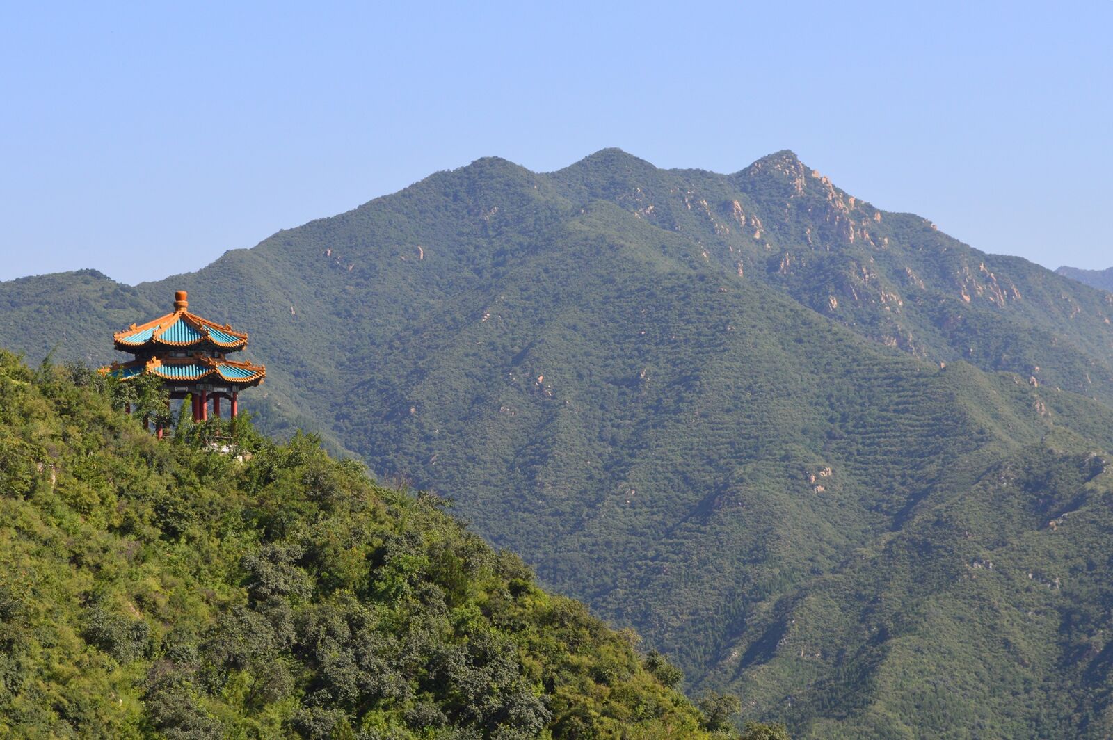 Nikon D3200 sample photo. Landscape, pavilion, chinese style photography