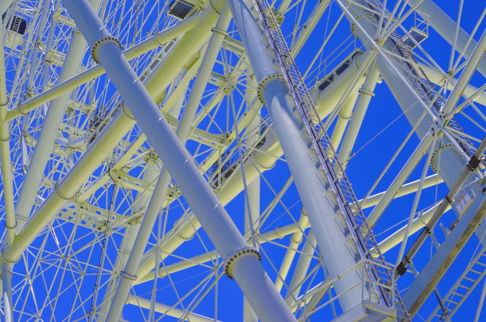 Nikon D5100 sample photo. Mechanics, ferris wheel, wheel photography