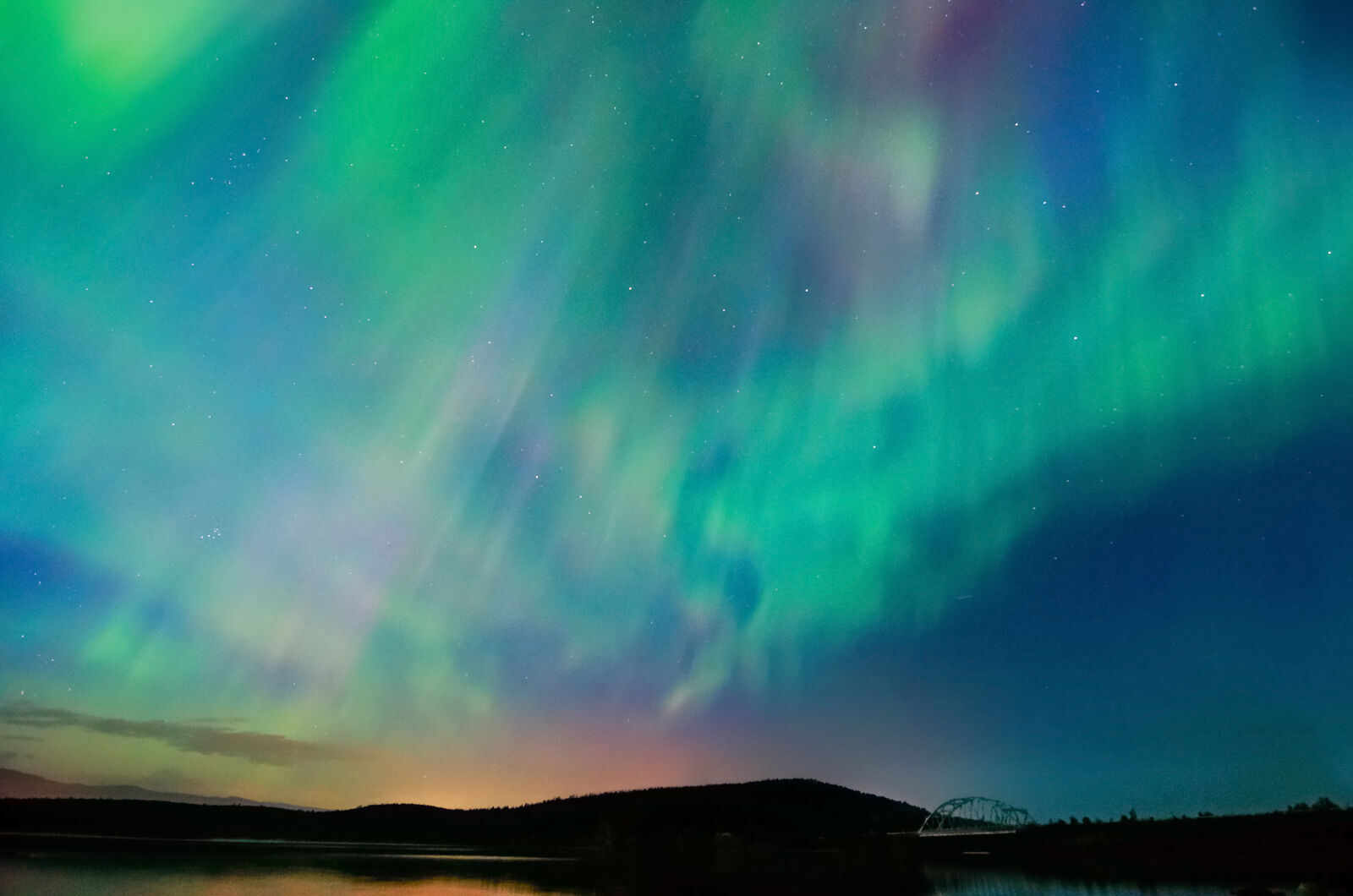 Nikon D7000 sample photo. Aurora, borealis, borealis, night photography