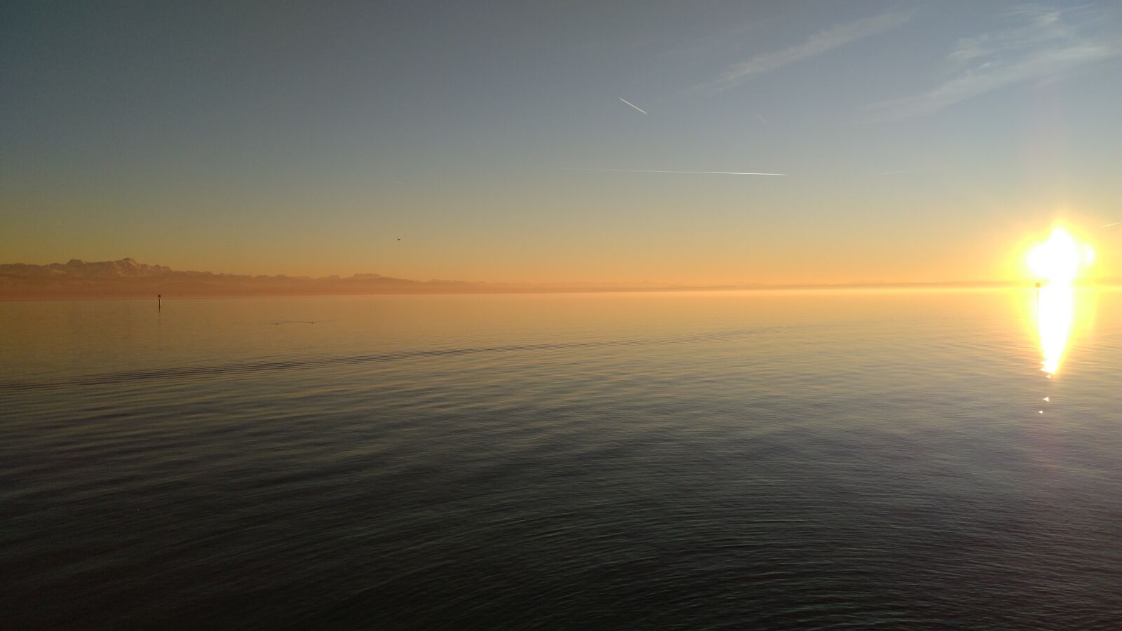 ZTE A2017G sample photo. Lake constance, sunset, landscape photography