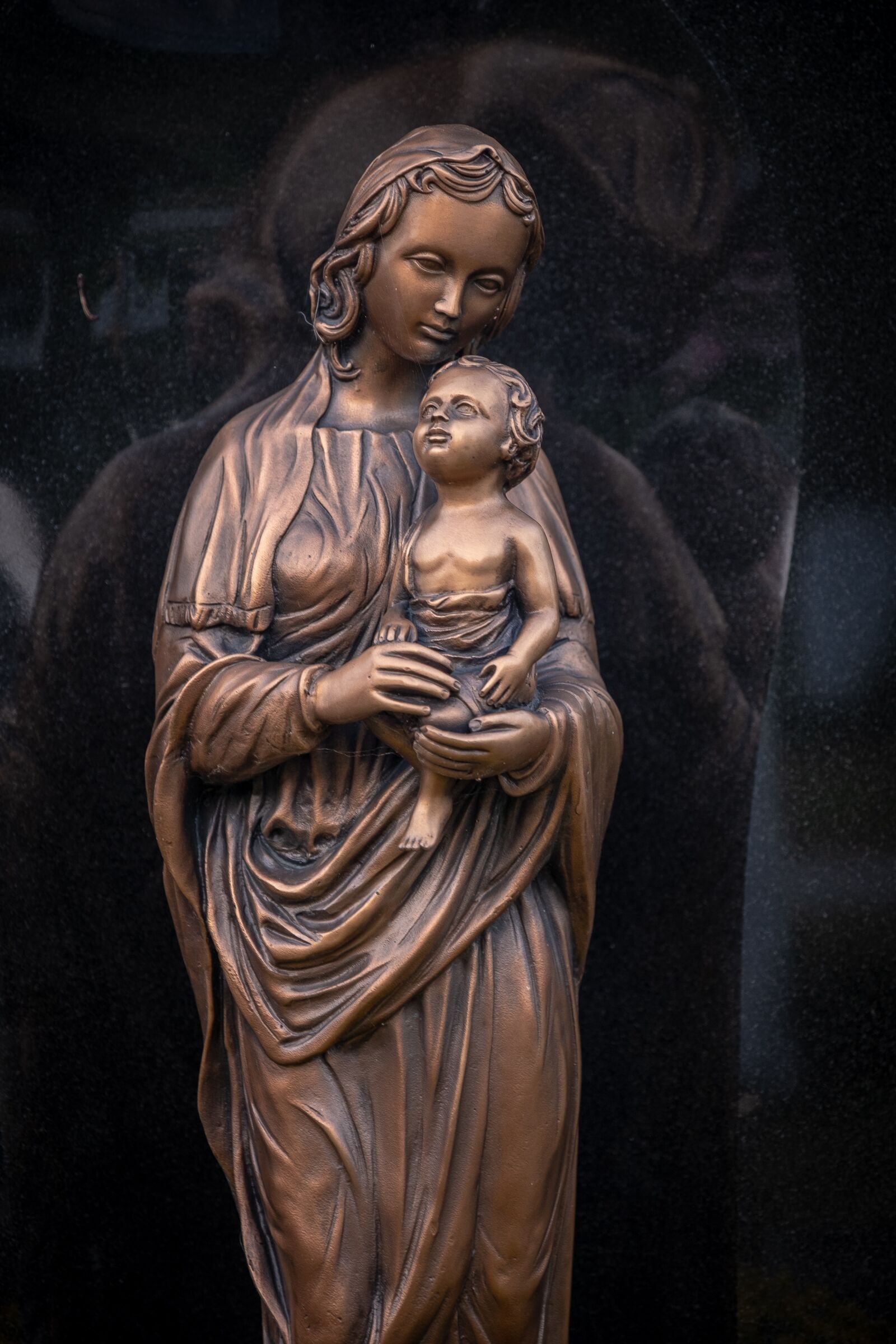 Fujifilm X-T2 sample photo. Maria, figure, jesus photography