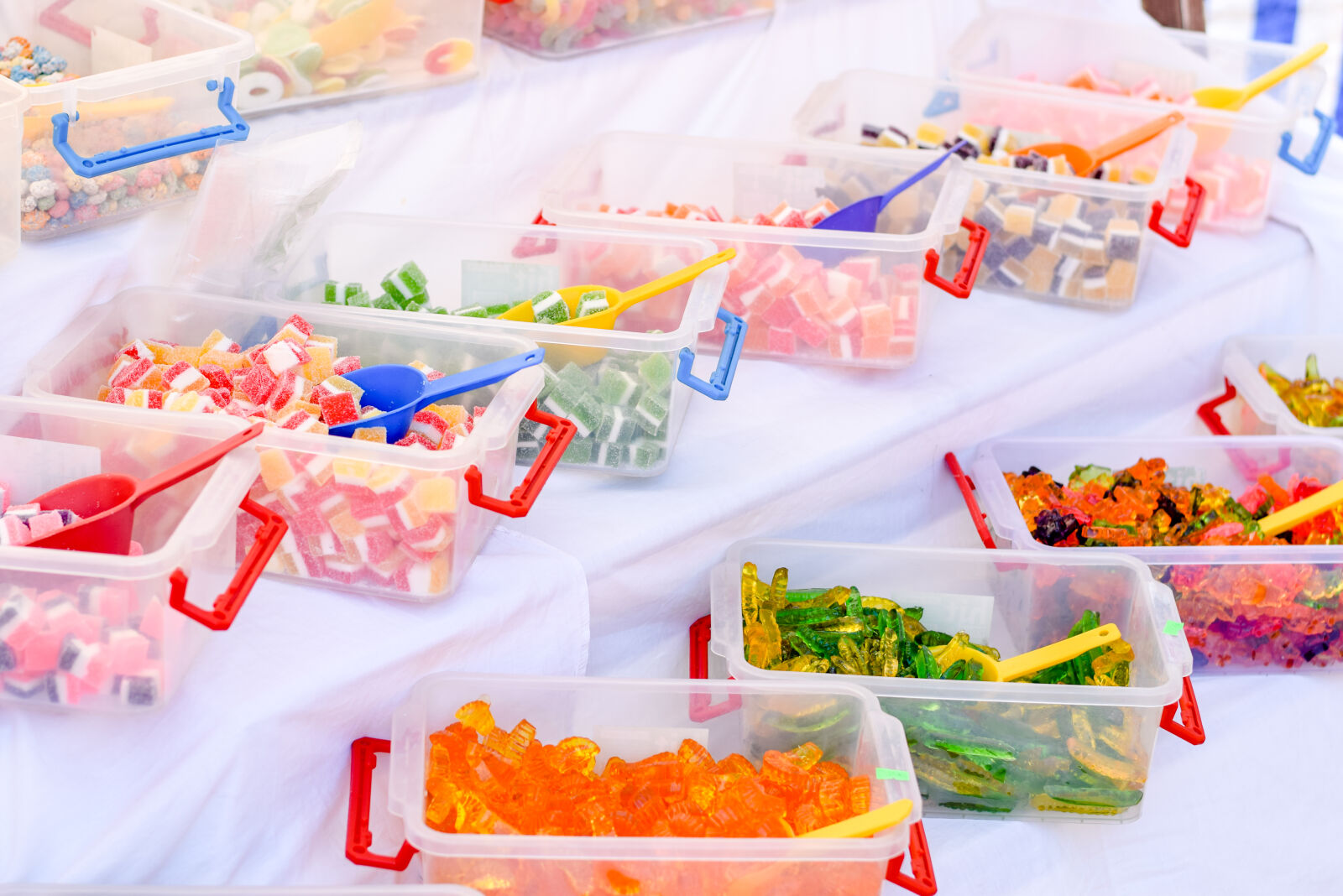 Nikon AF-S Nikkor 50mm F1.8G sample photo. Candy, colorful, easter, fair photography