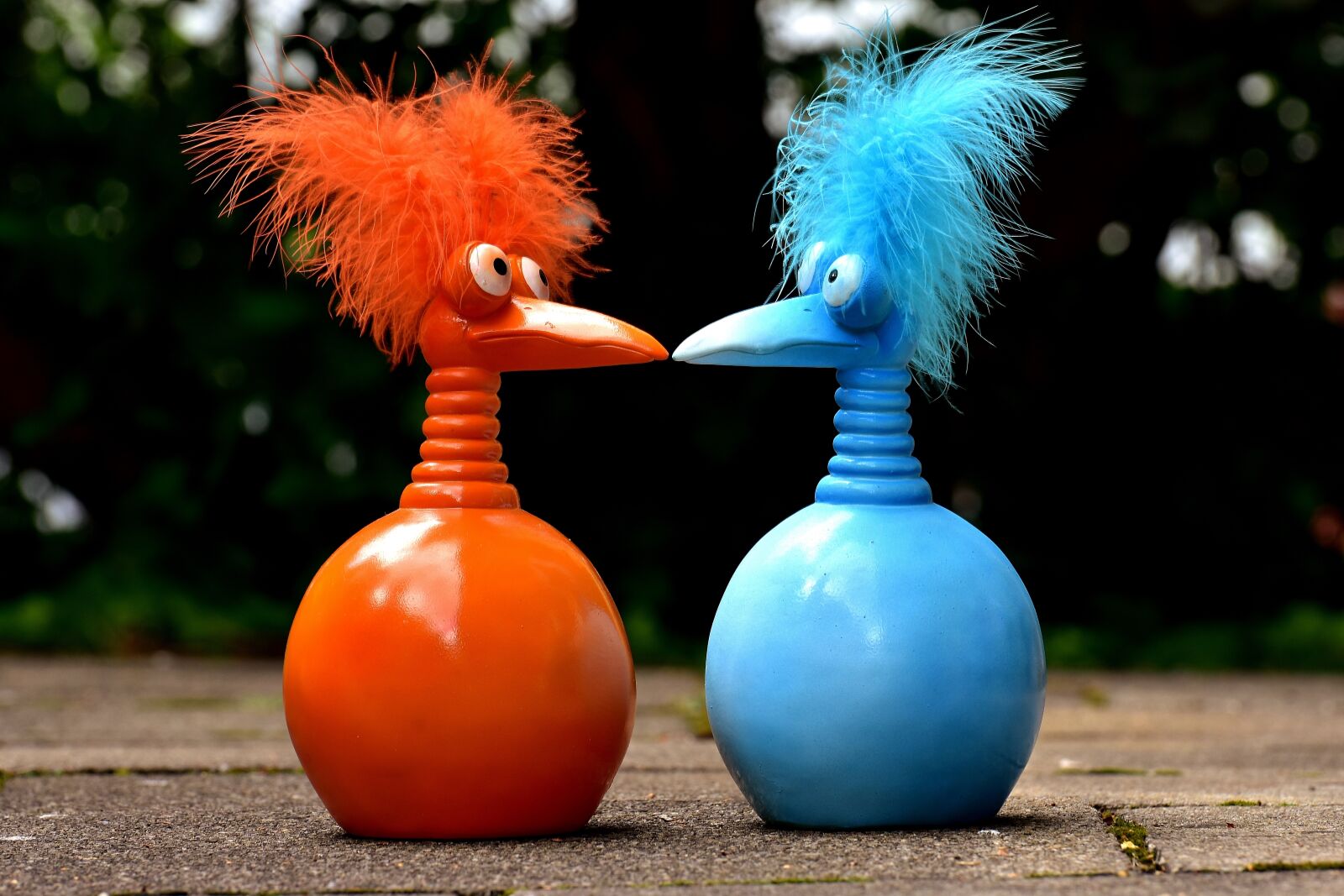 Nikon D7200 sample photo. Jokers, orange, blue photography