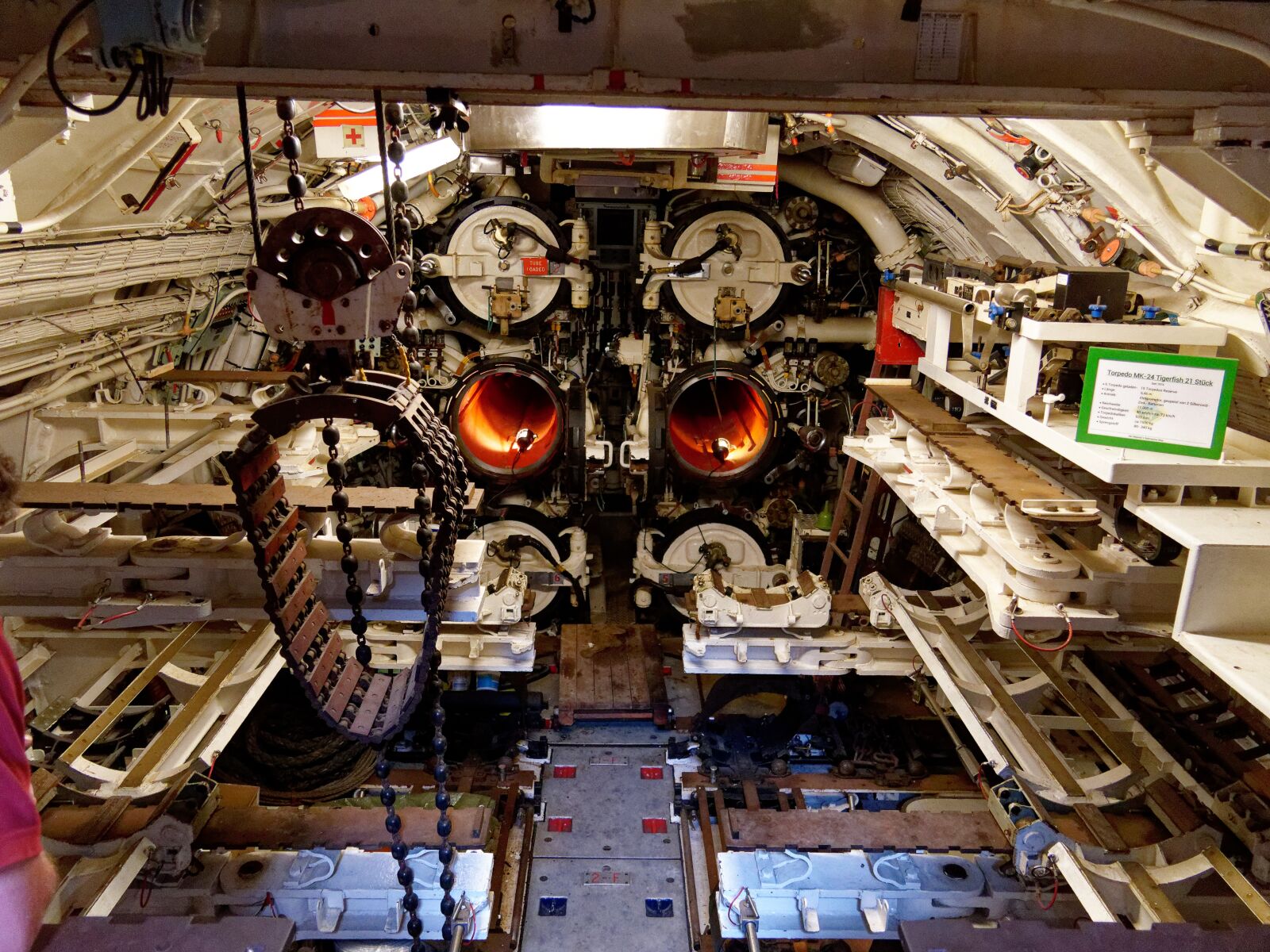 Panasonic Lumix DC-G90 (Lumix DC-G91) sample photo. U boat, torpedo room photography