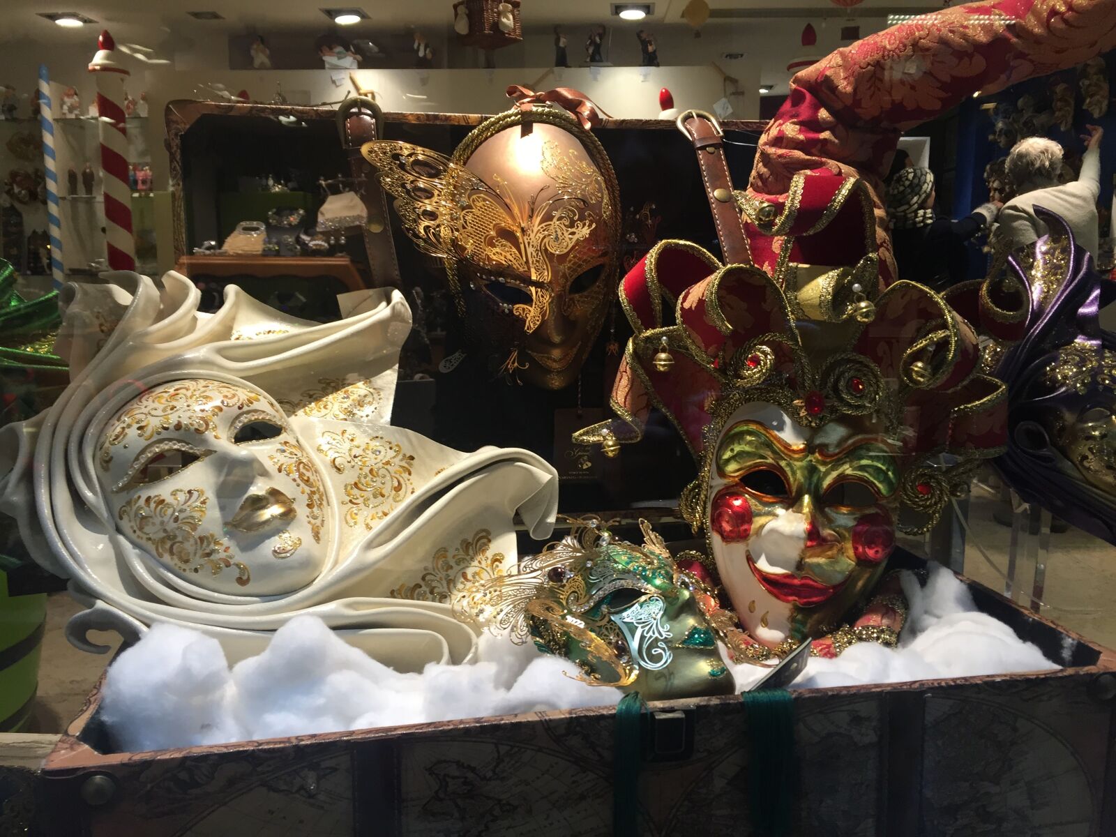 Apple iPhone 6 sample photo. Venice, italia, masks photography