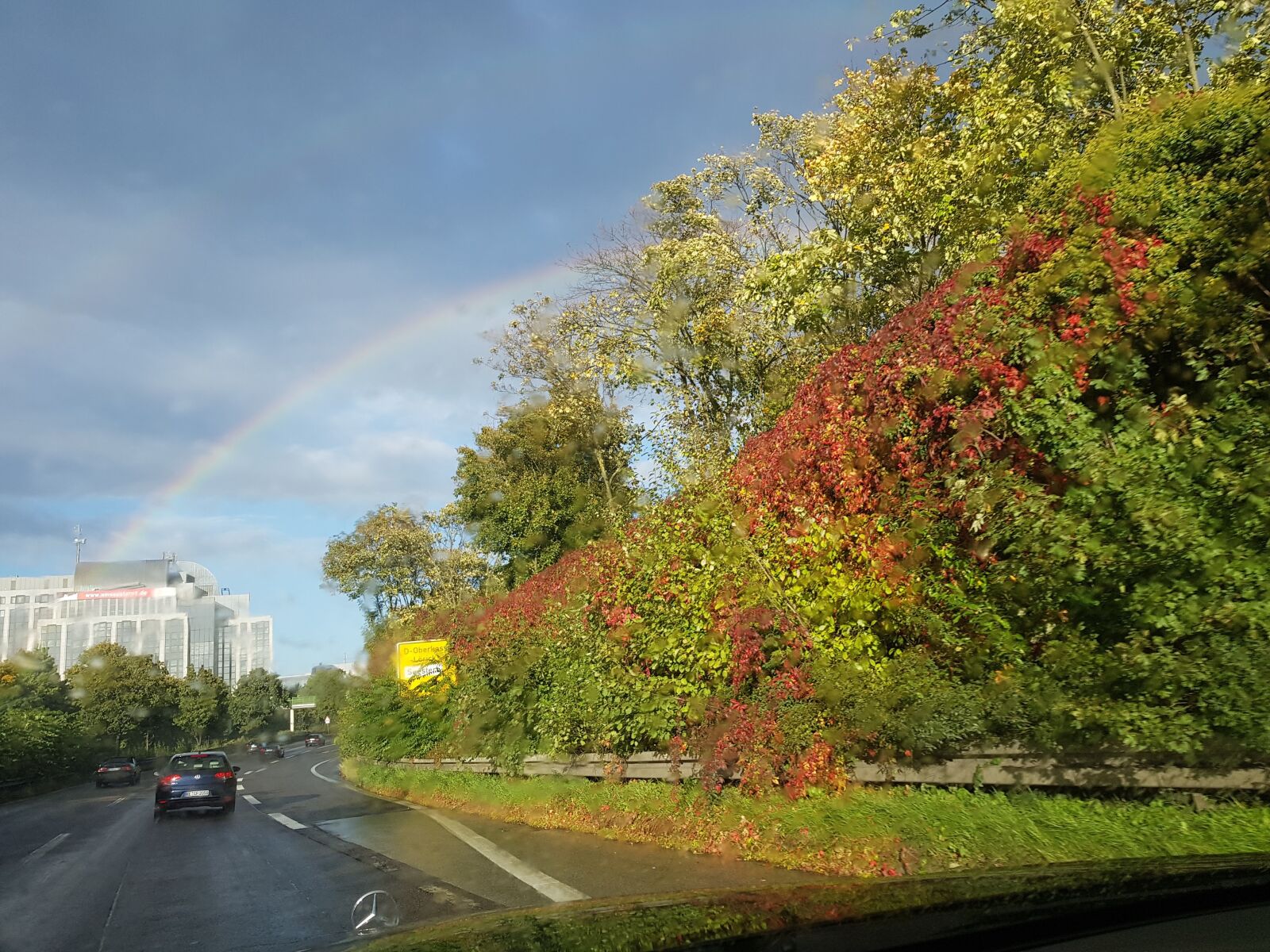 Samsung Galaxy S8 sample photo. Rainbow, spontaneous, oberkassel photography
