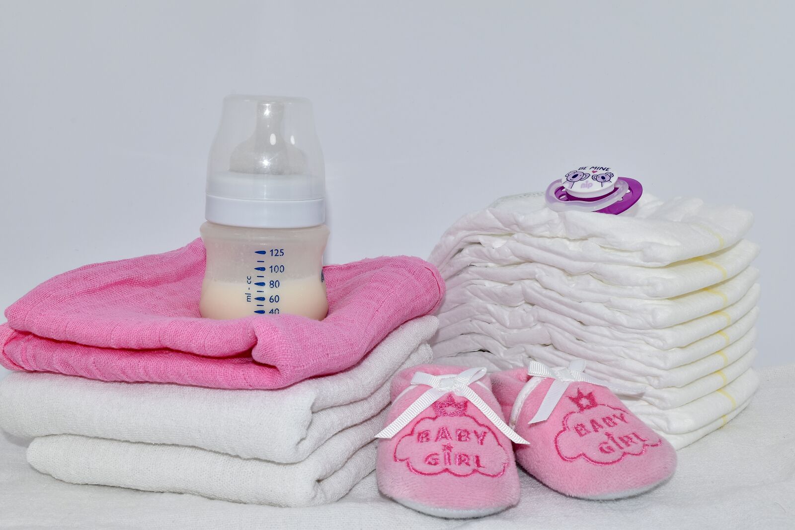 Nikon D5500 sample photo. Baby, cotton, diaper, newborn photography