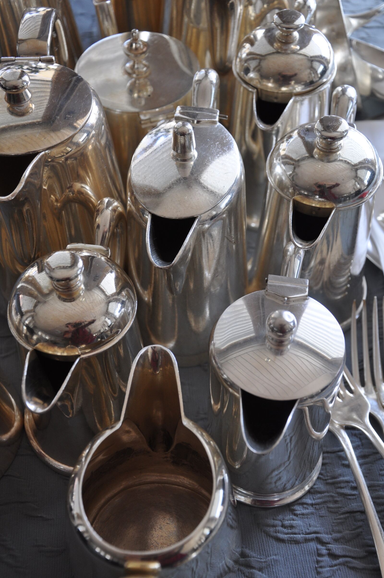 Nikon D5000 sample photo. Silver, service, tableware photography