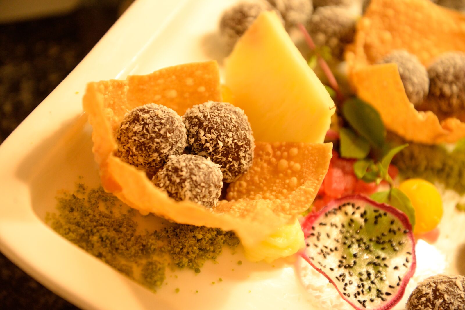 Nikon D610 sample photo. Dessert, truffle, sweet photography