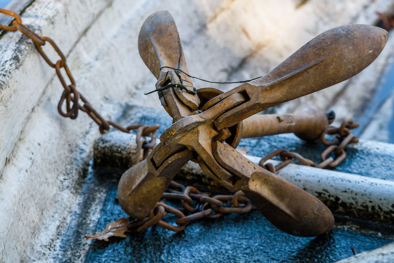 Nikon D5500 sample photo. Anchor, boat, sailing photography