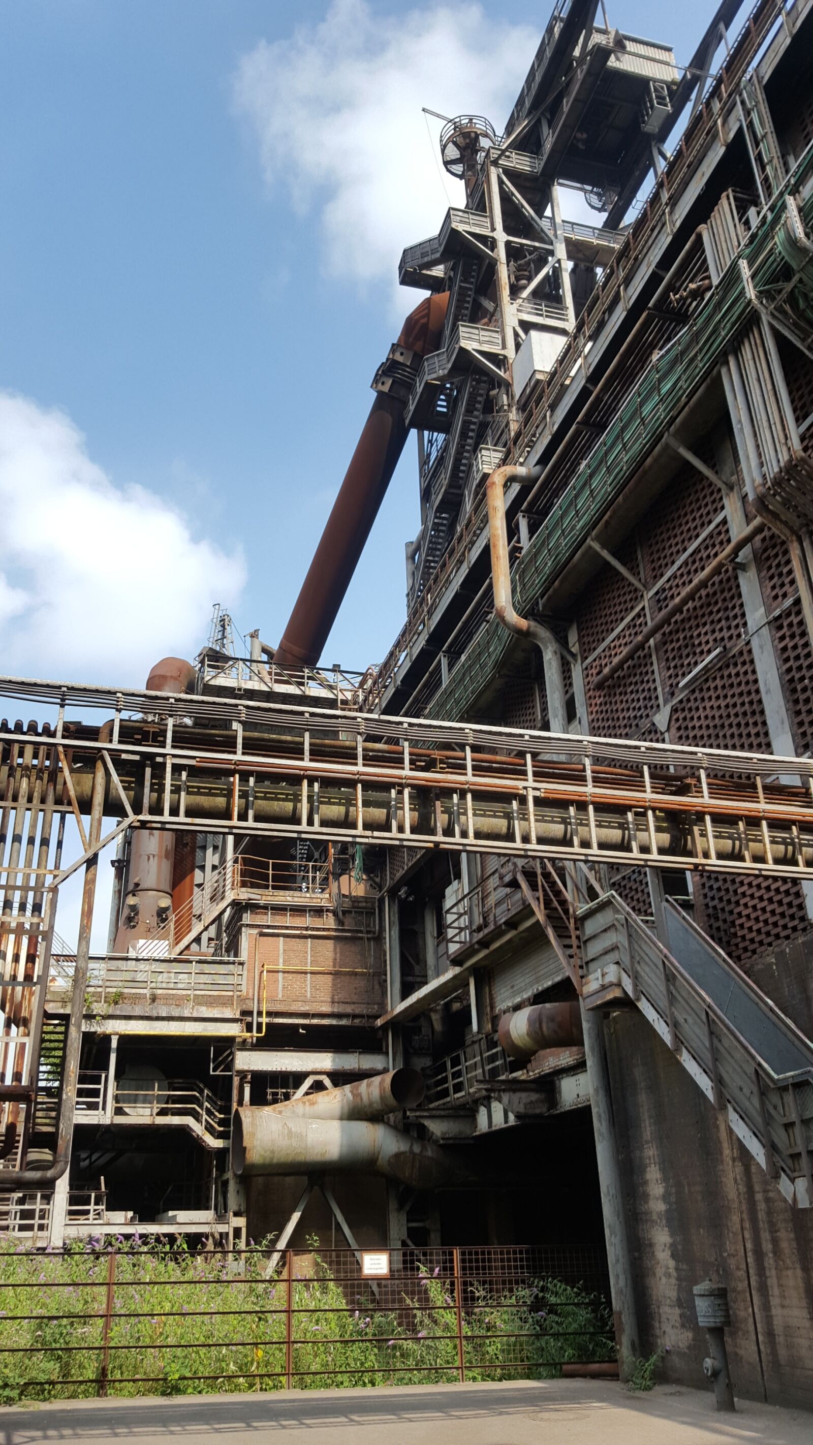 Samsung Galaxy S6 sample photo. Industry, landscape park, blast photography