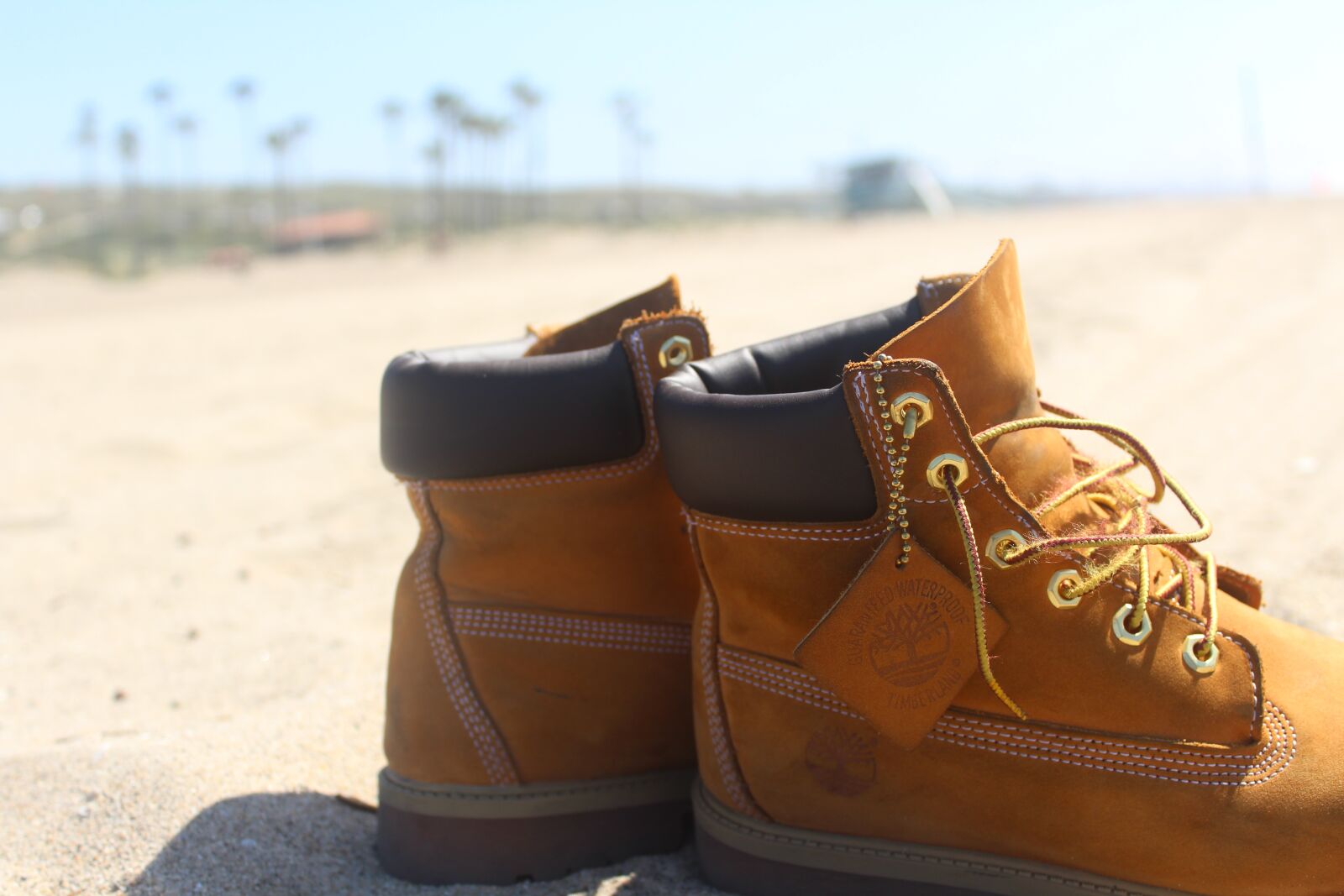 Canon EOS 1200D (EOS Rebel T5 / EOS Kiss X70 / EOS Hi) sample photo. Beach, timberland, boots photography