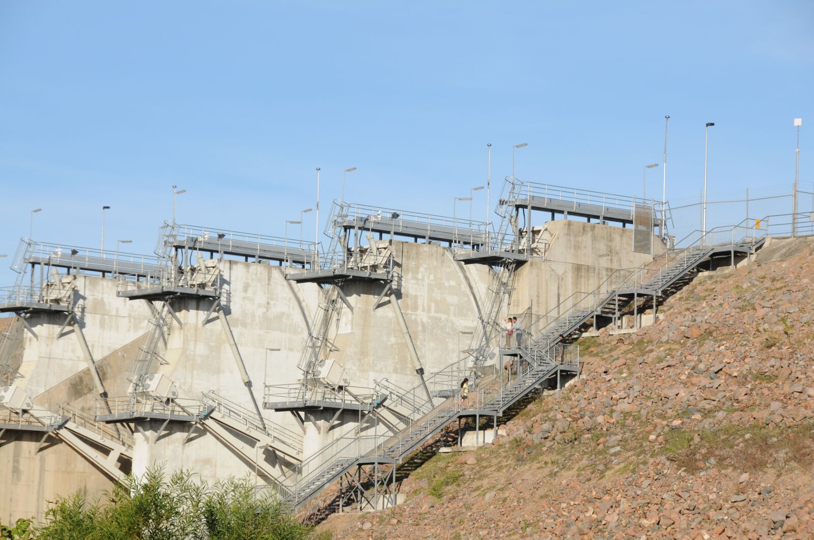 Nikon D300 sample photo. Dam, weir, water photography