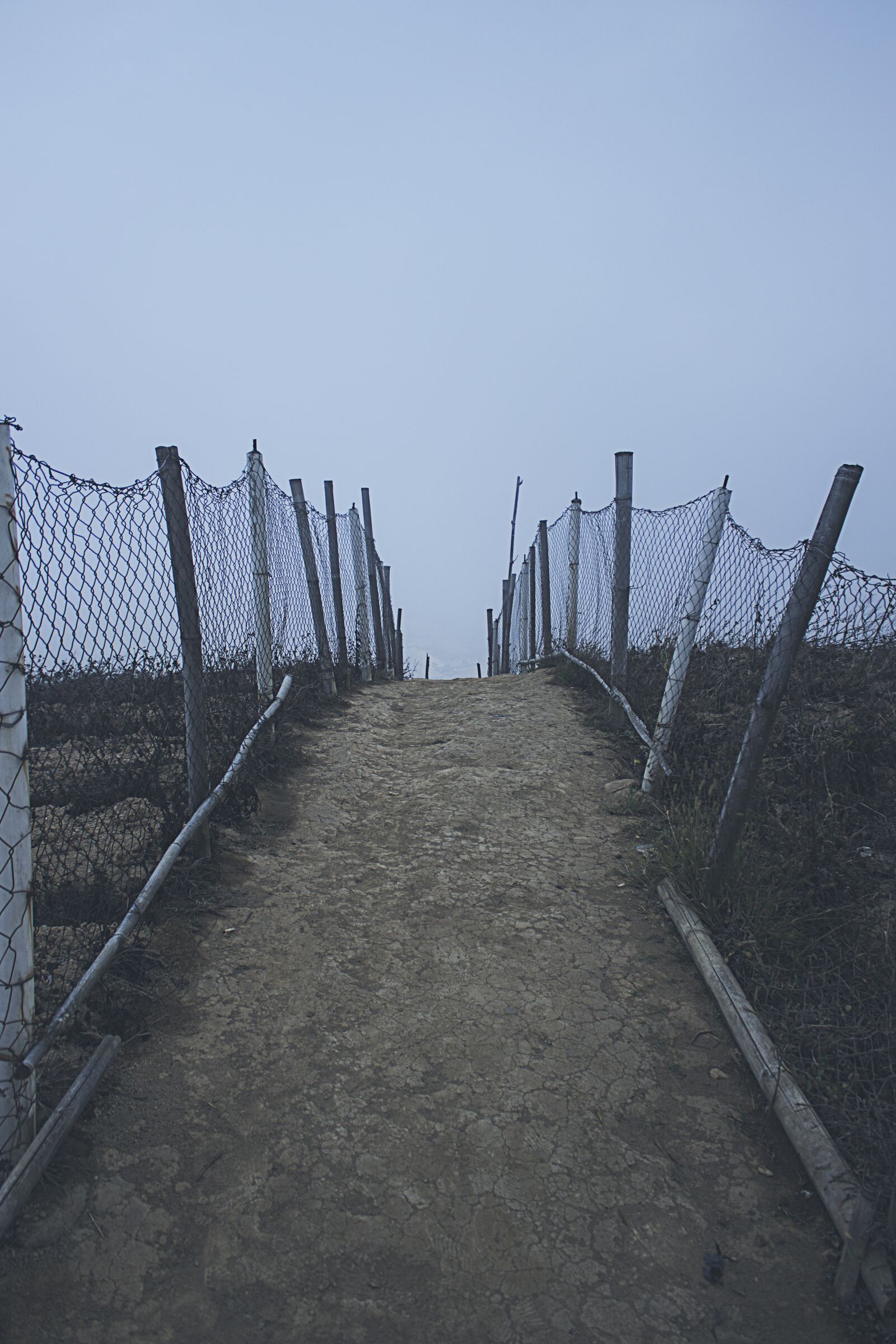Canon EOS 600D (Rebel EOS T3i / EOS Kiss X5) sample photo. Path, bridge, clouds photography