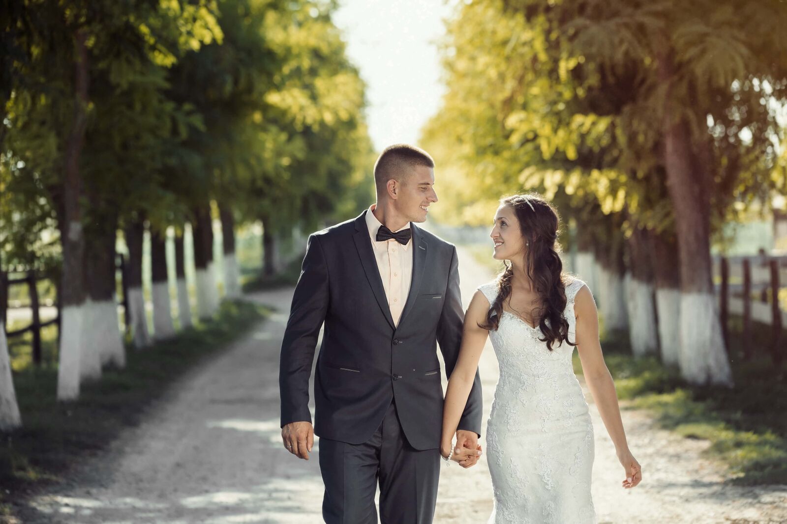 Canon EOS 6D sample photo. Newlyweds, marriage, road, togetherness photography