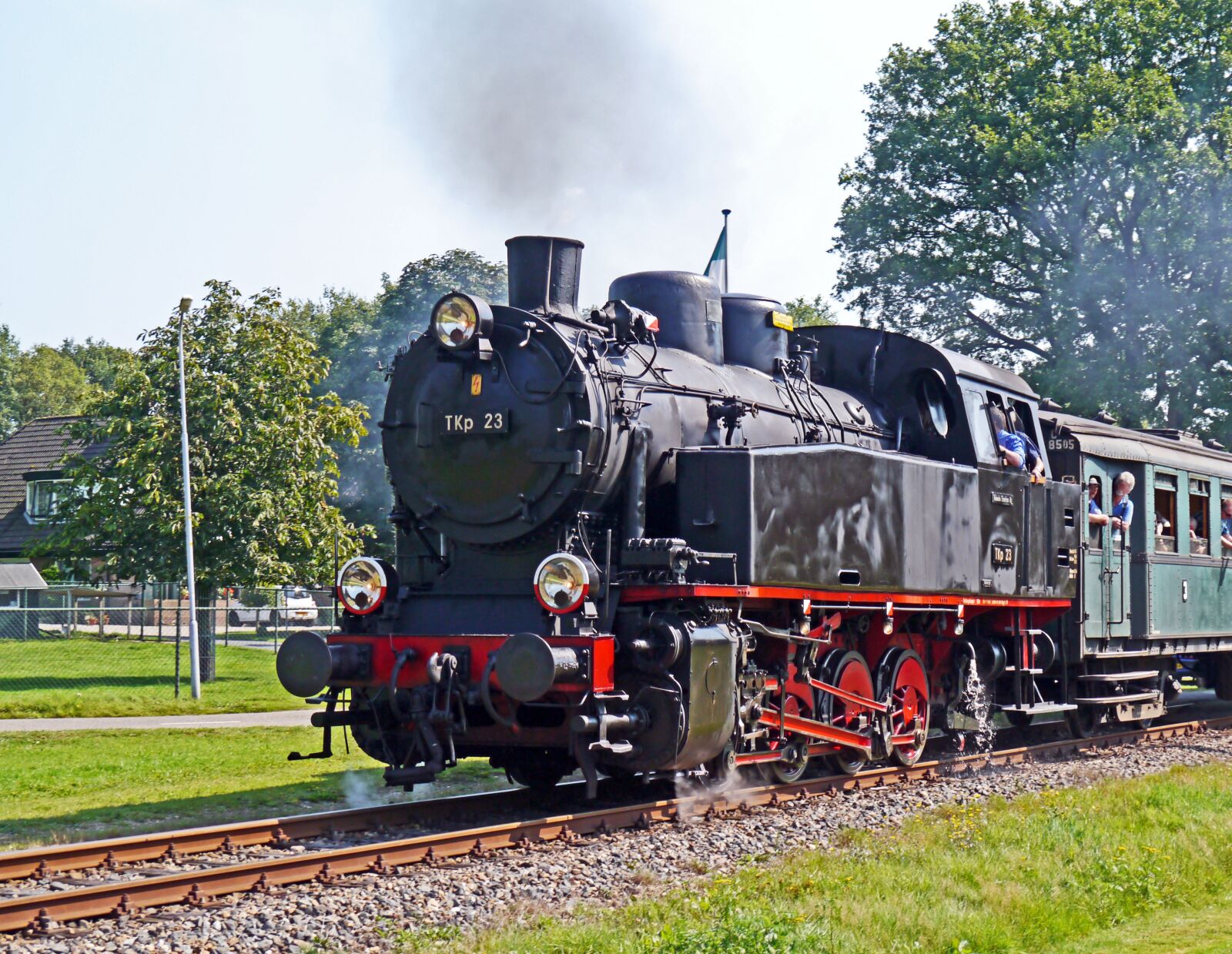 Panasonic Lumix DMC-G3 sample photo. Steam locomotive, steam train photography