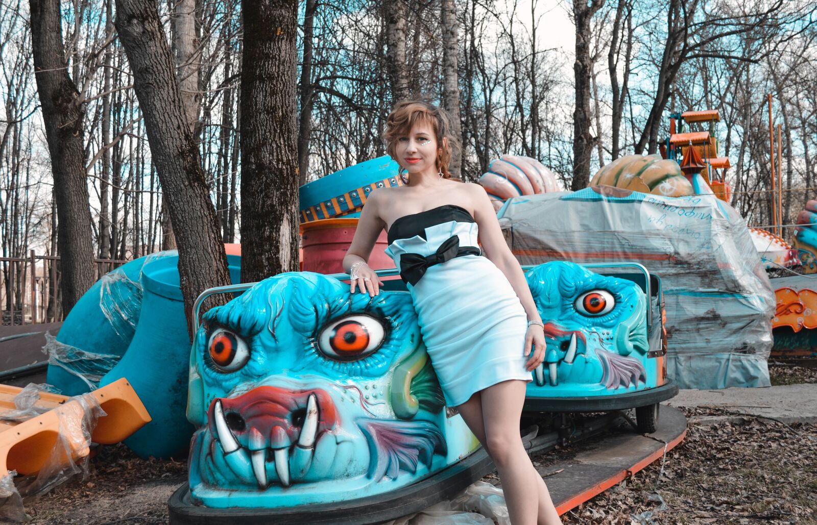 Nikon D3200 sample photo. Amusement park, big top photography