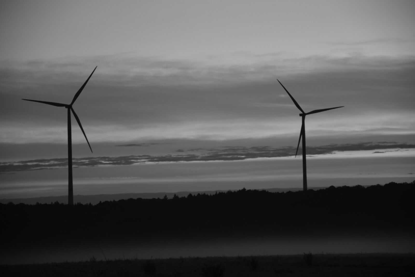 Nikon D5300 sample photo. Windräder, sunrise, landscape photography