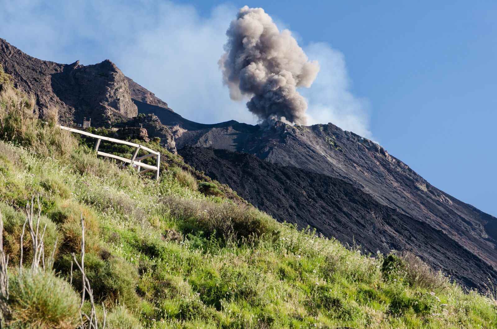Nikon D5100 sample photo. Stromboli, sicily, the volcano photography
