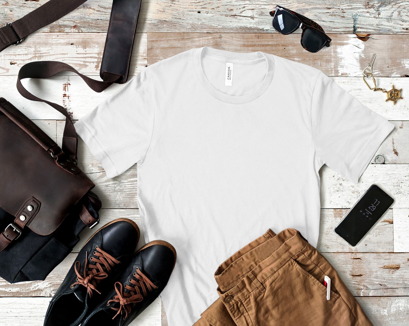 Google Pixel sample photo. Mockup, t-shirt, shirt photography