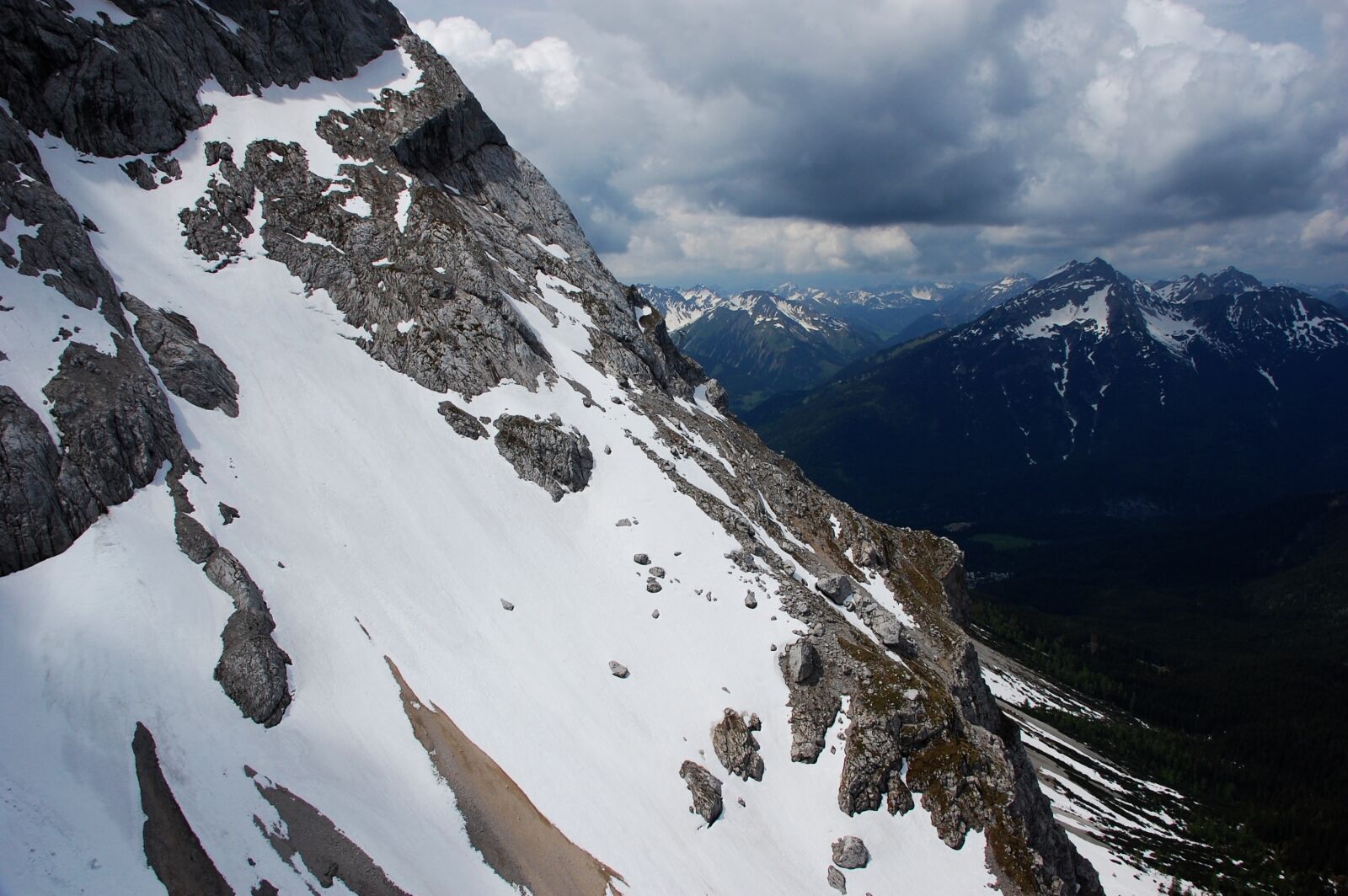 Nikon D40 sample photo. Zugspitze, germany, mountain photography