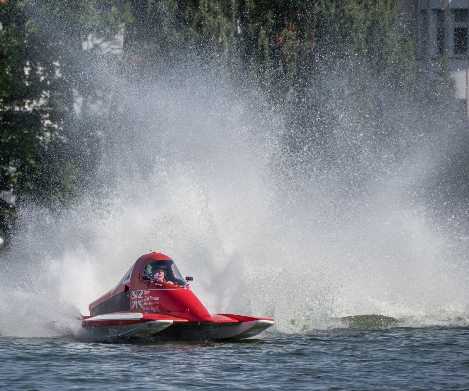 Pentax K-3 sample photo. Water sports, motor boat photography