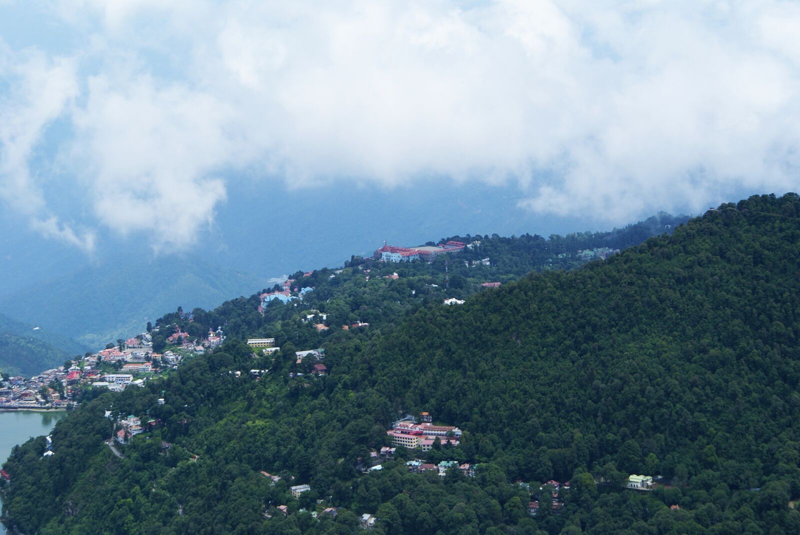 Sony Alpha DSLR-A100 sample photo. Nature, lake, mountains photography