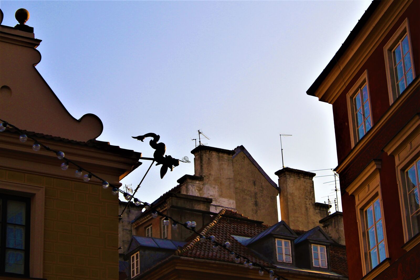 Canon EOS 1300D (EOS Rebel T6 / EOS Kiss X80) sample photo. Roof, dragon, over the photography
